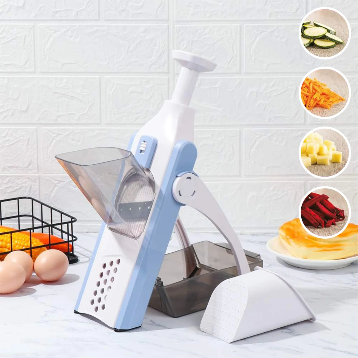 Cortador de Verduras 4 en 1 – Multifunción